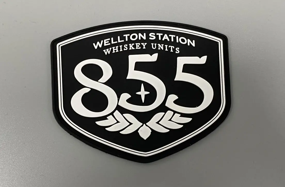 Official Border Patrol Wellton Station Whiskey Units 855 Pvc Patch 1