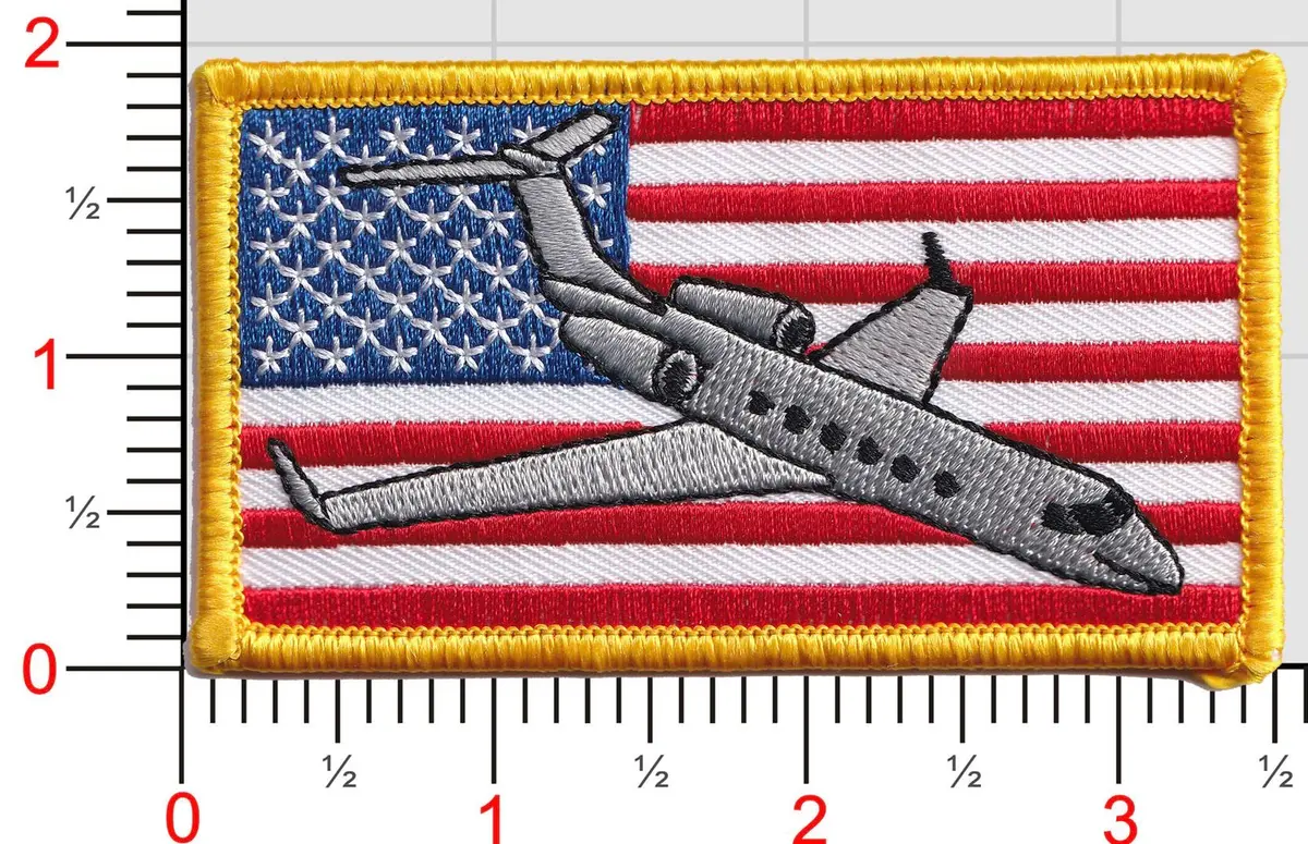 Gulfstream G5 Us Flag Patch 1