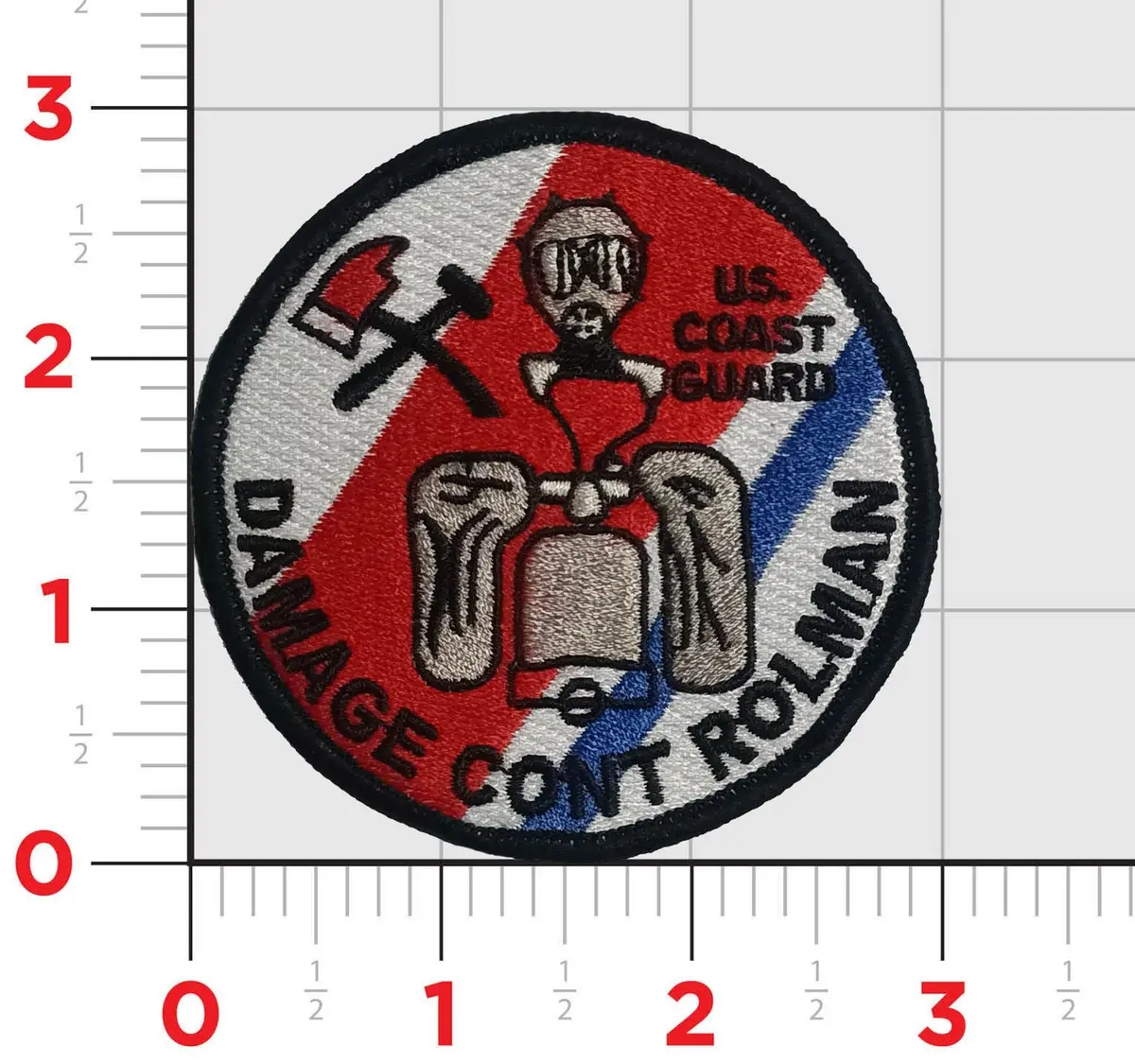 Us Coast Guard Damage Controlman Patch 1