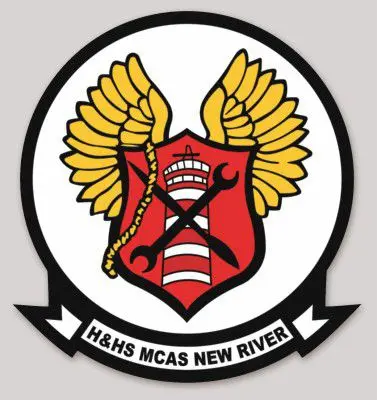 Officially Licensed Usmc H&Hs Mcas New River Sticker (New River) 1
