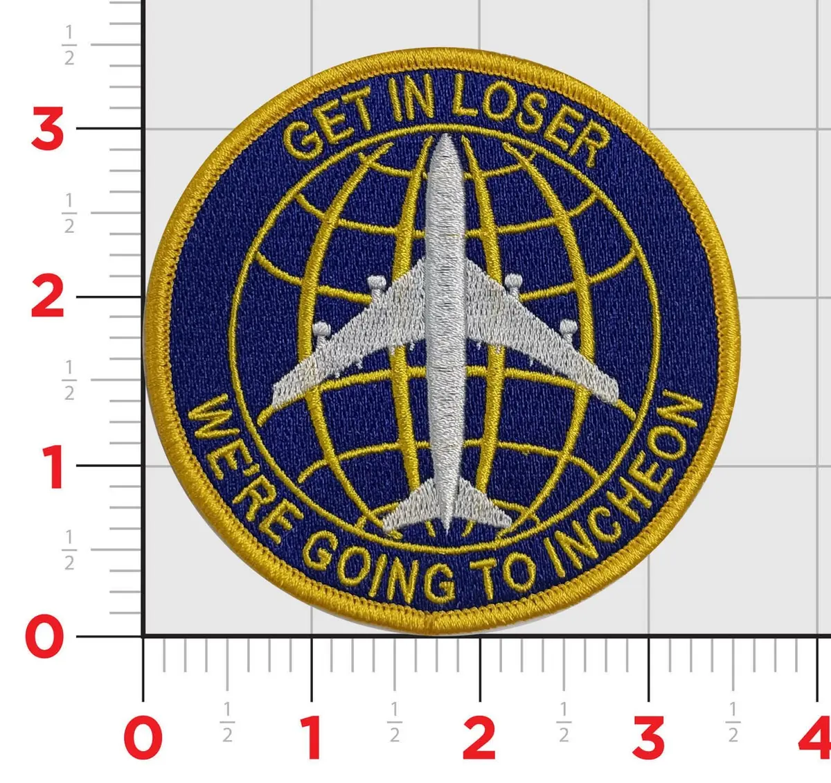 Get In Loser We Are Going To Incheon Patches 1