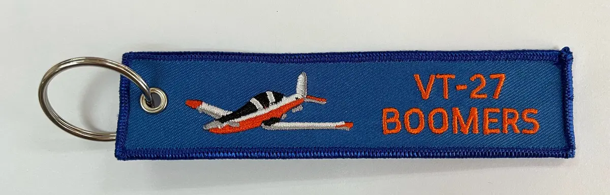 Official Vt-27 Boomers Remove Before Flight Key Ring 1