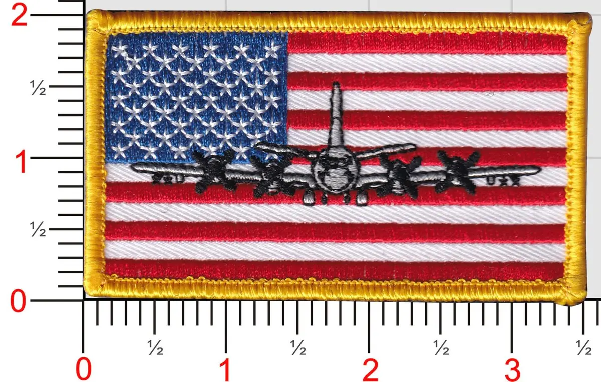 P-3 Orion Flag Patch 1