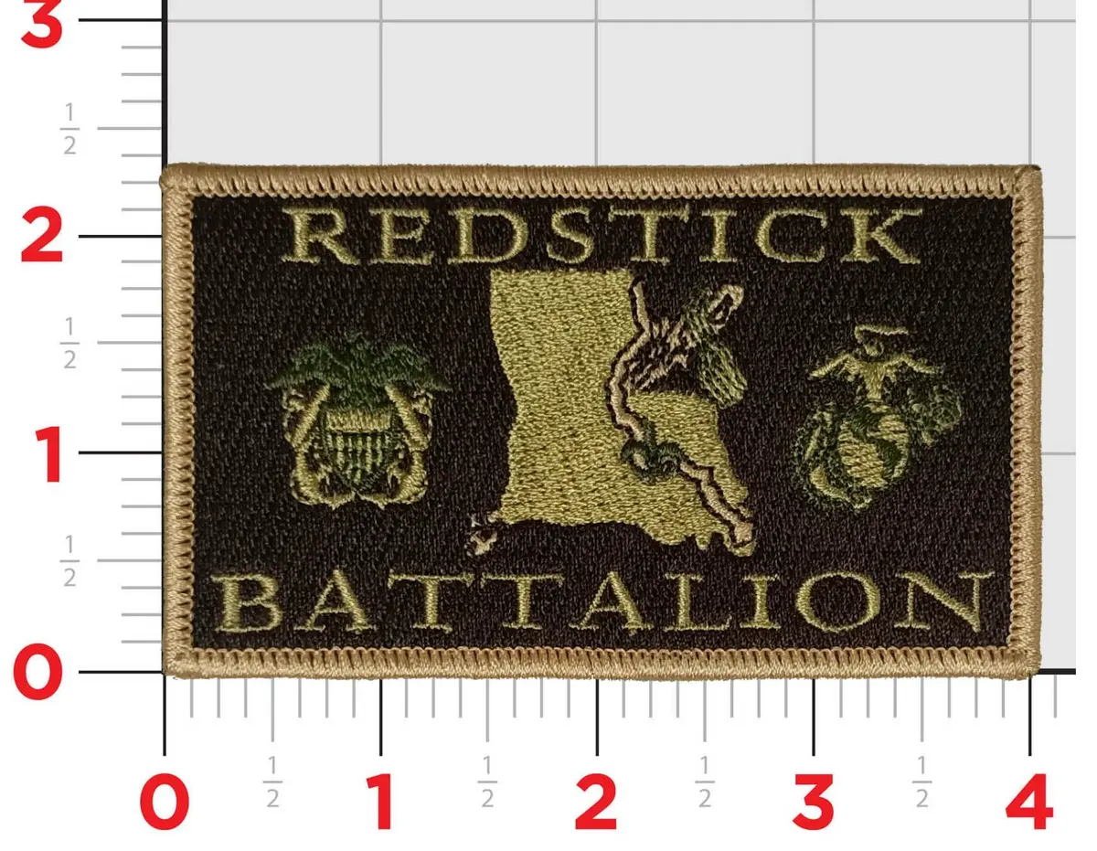 Official Southern University Nrotc Redstick Battalion Patch 1
