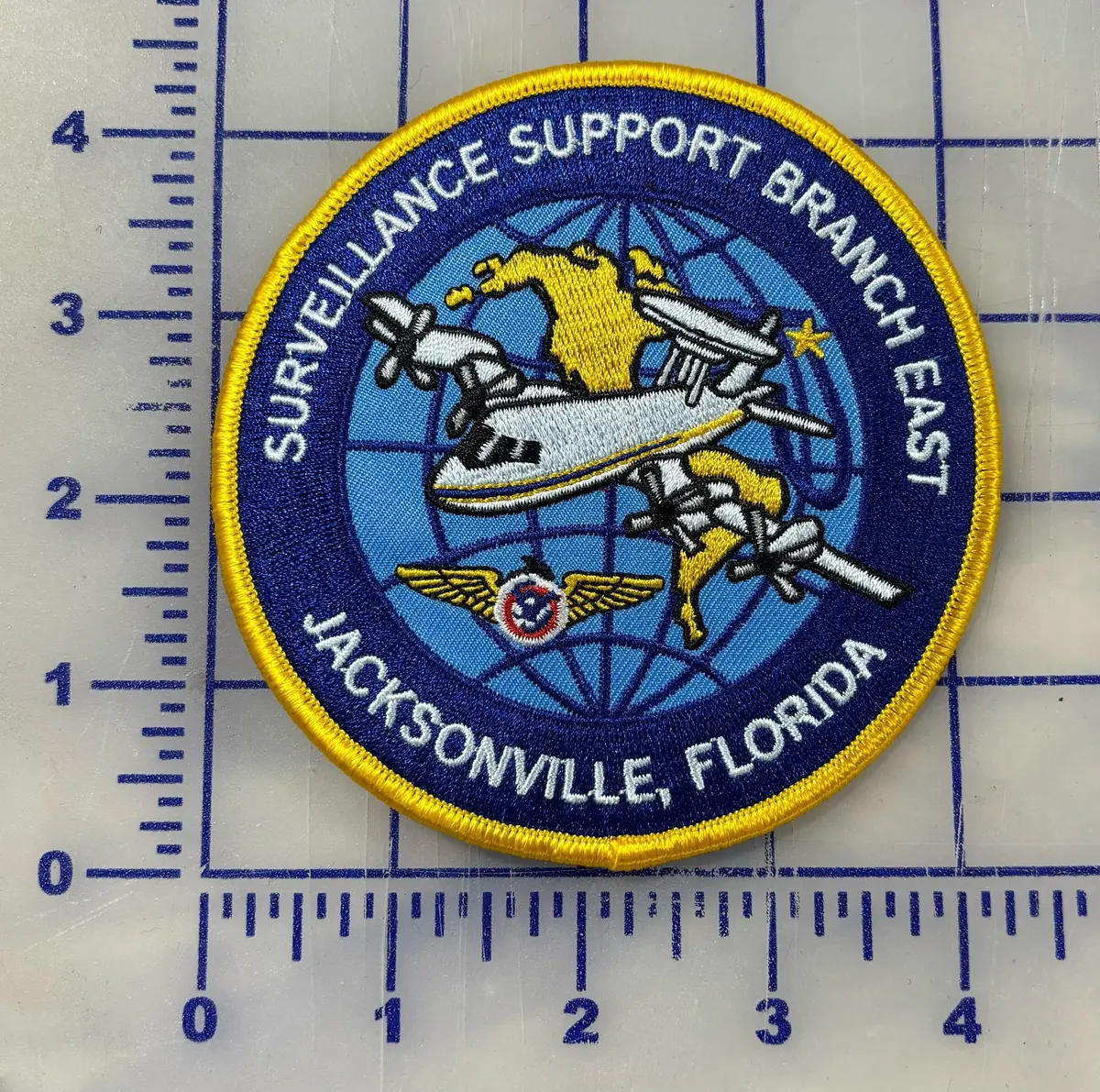 Official Us Customs Ssb East Jacksonville P-3 Branch Patch 1