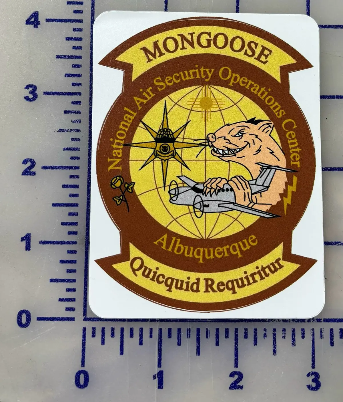 Official Cbp Nasoc Albuquerque Sticker 1