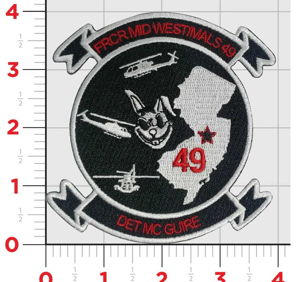 Official Mals-49 Magicians Det Mcguire Patch 1