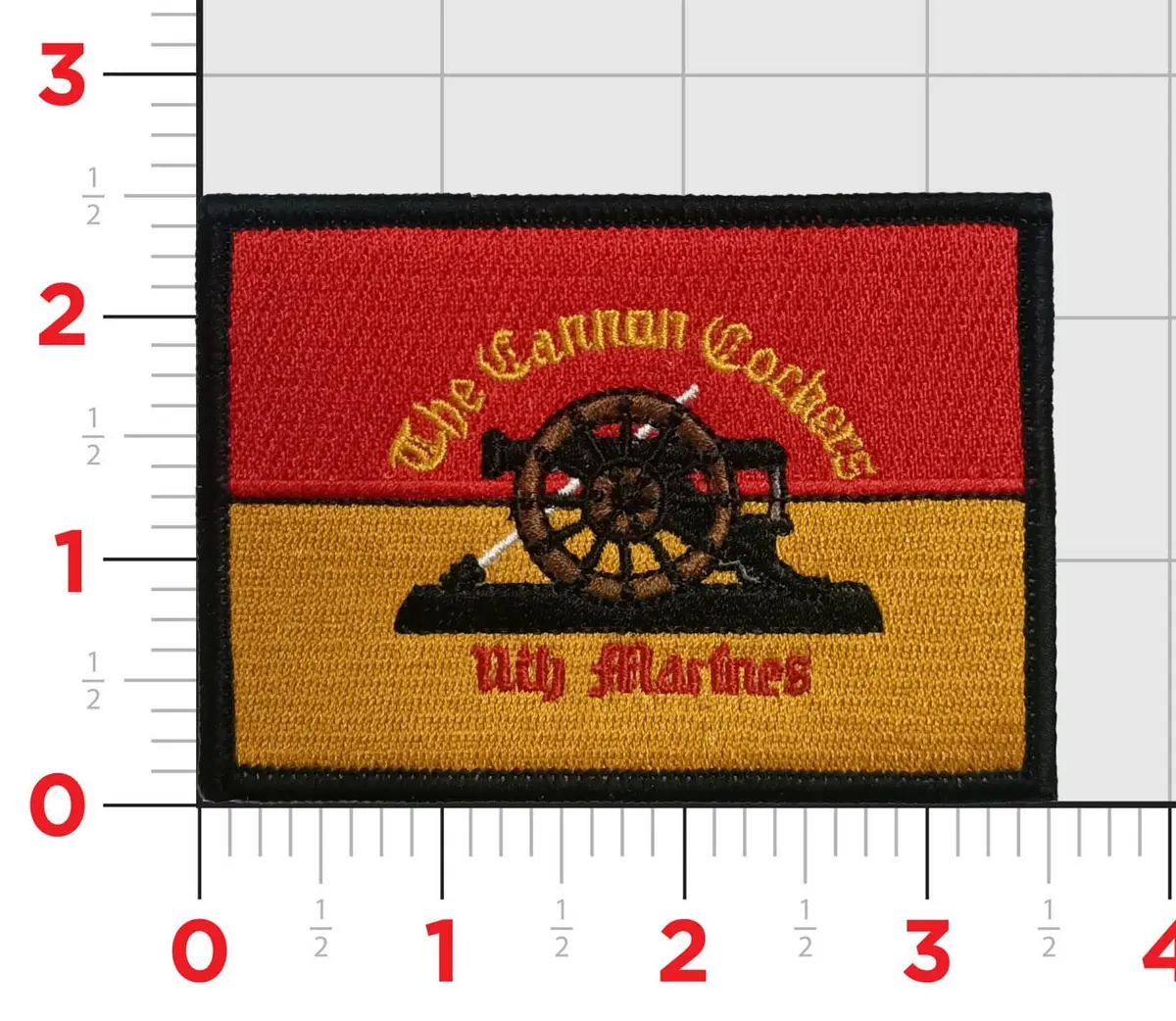 Officially Licensed 11Th Marines Cannon Cockers Patch 1