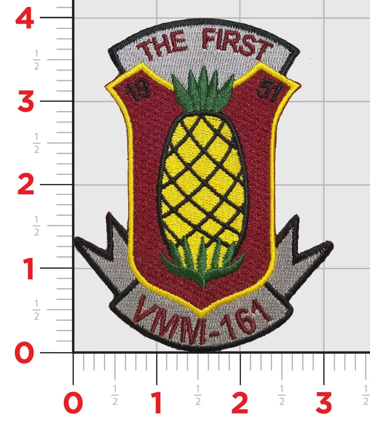 Official Vmm-161 Greyhawks The First Pineapple Patch 1