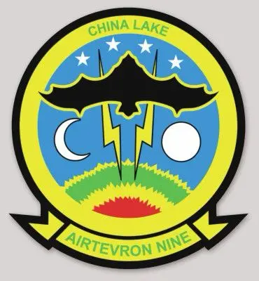Officially Licensed Vx-9 Vampires China Lake Squadron Sticker 1