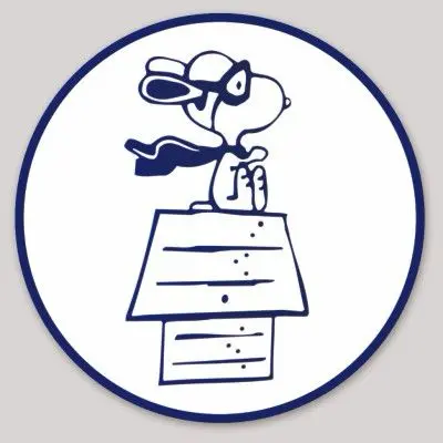 Joe Cool Snoop Pilot Sticker 1