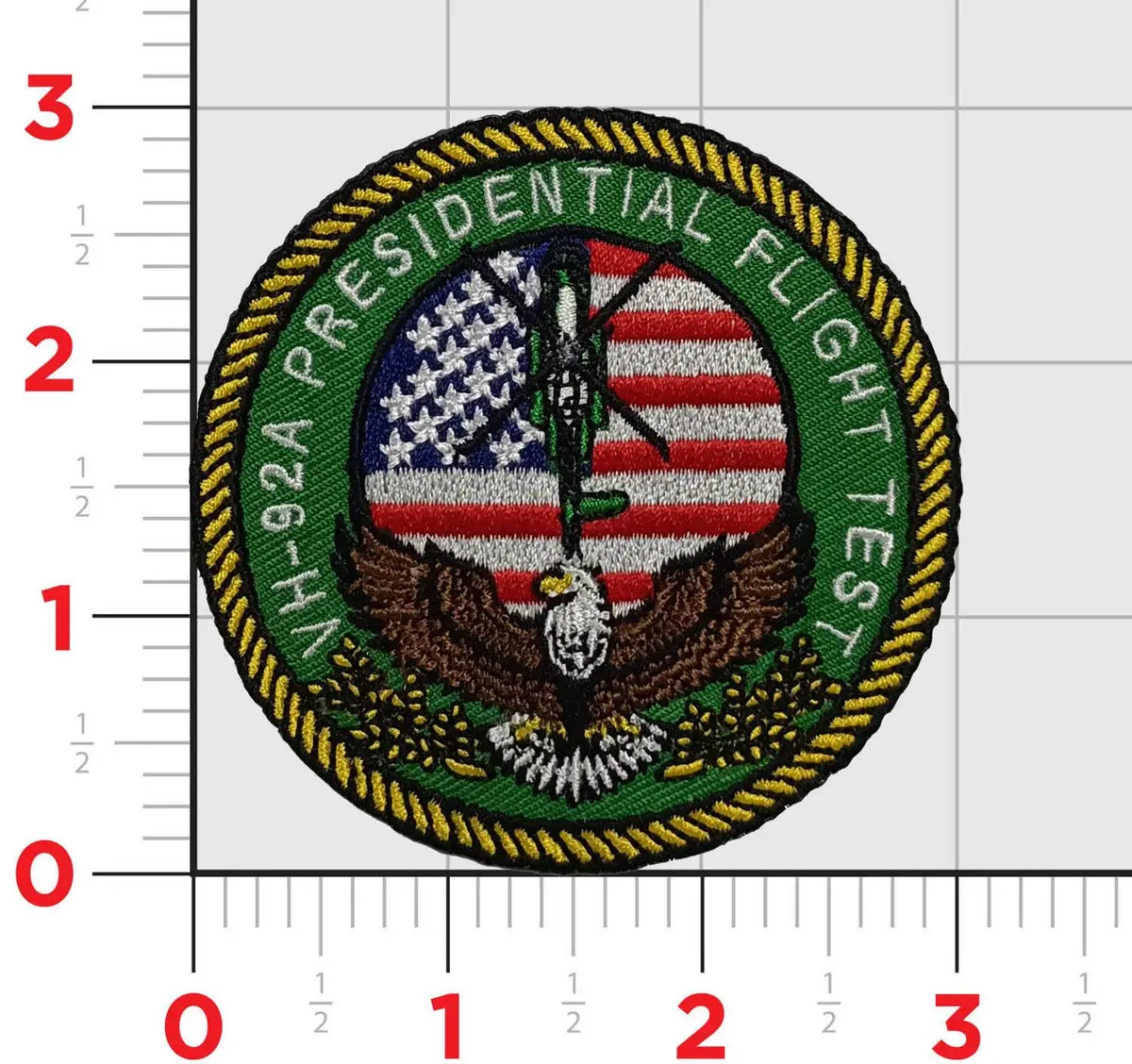 Official Vh-92 Presidential Flight Test Patch 1