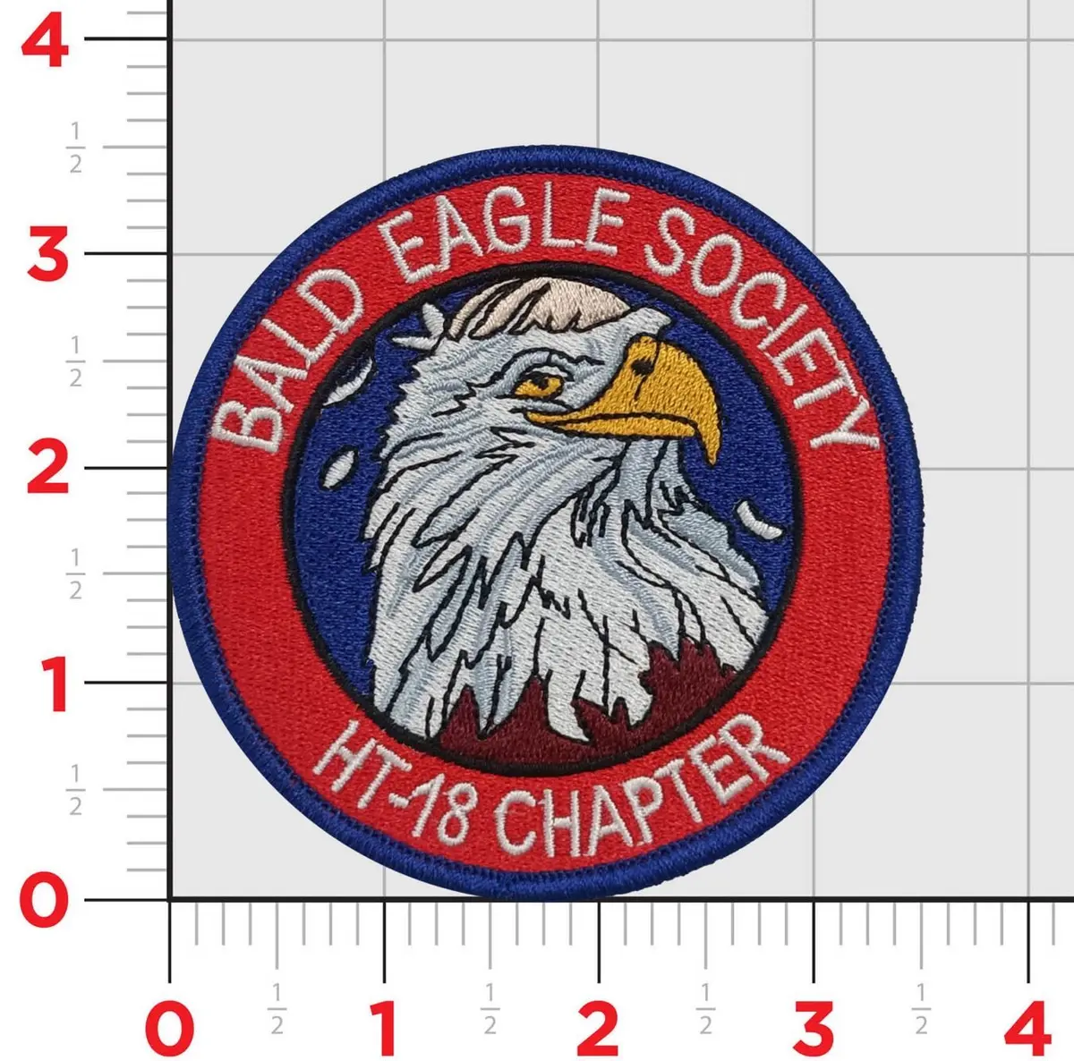 Official Ht-18 Bald Eagle Society Patch 1