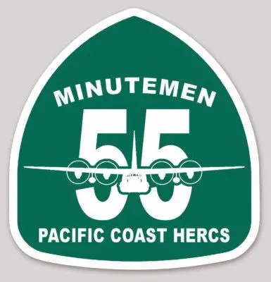 Official Vr-55 Minutemen Pacific Coast Hercs Sticker 1