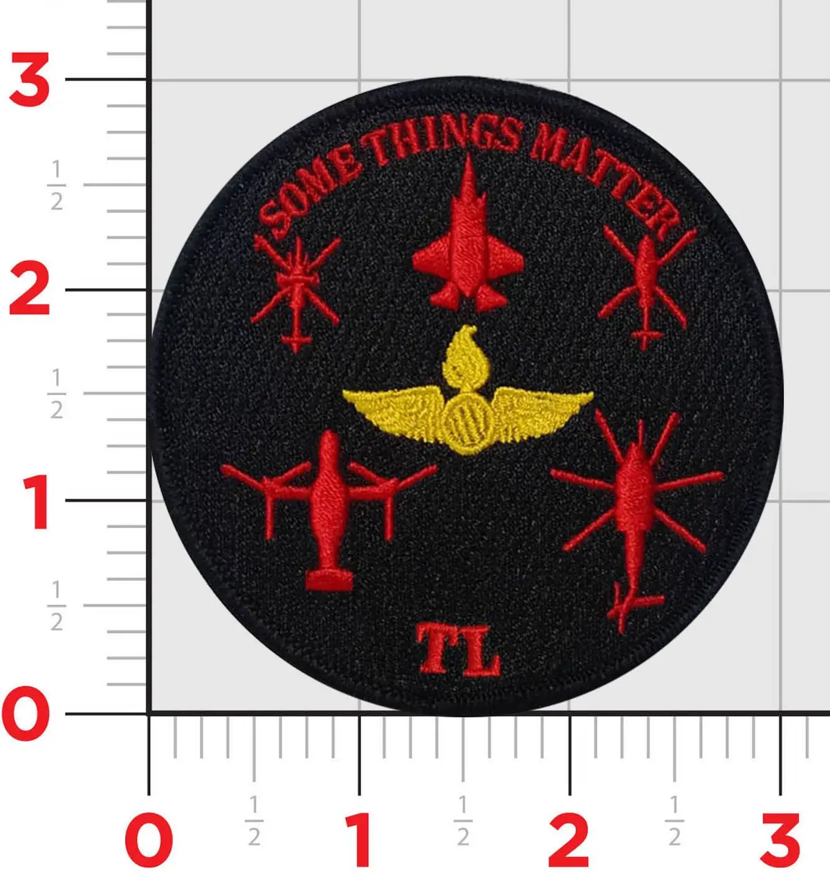 Official Vmx-1 Immortals Flightline Qual Shoulder Patches 1