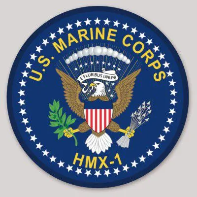Officially Licensed Usmc Hmx-1 Presidential Seal Sticker 1
