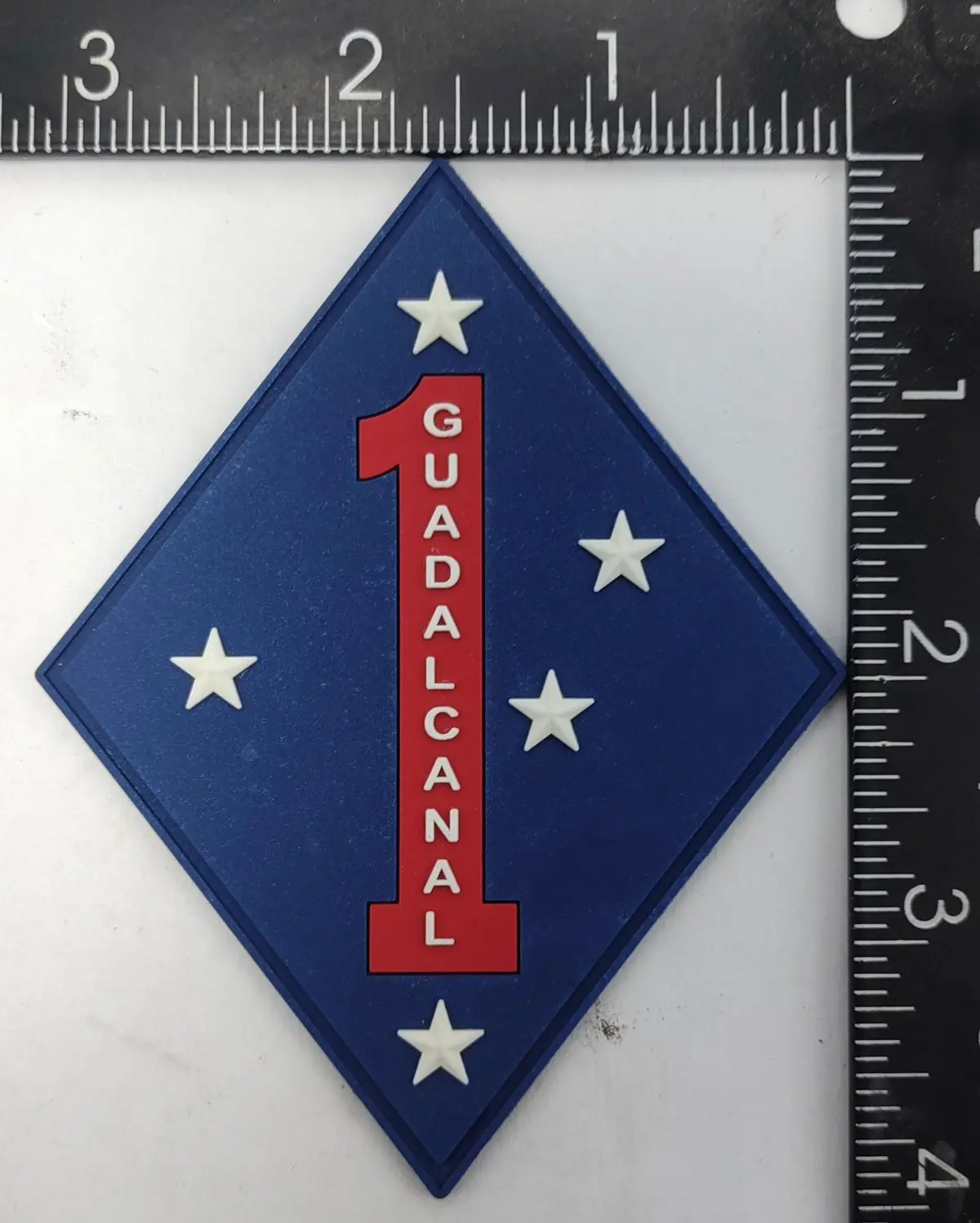 Officially Licensed Usmc 1St Mardiv Pvc Patch 2