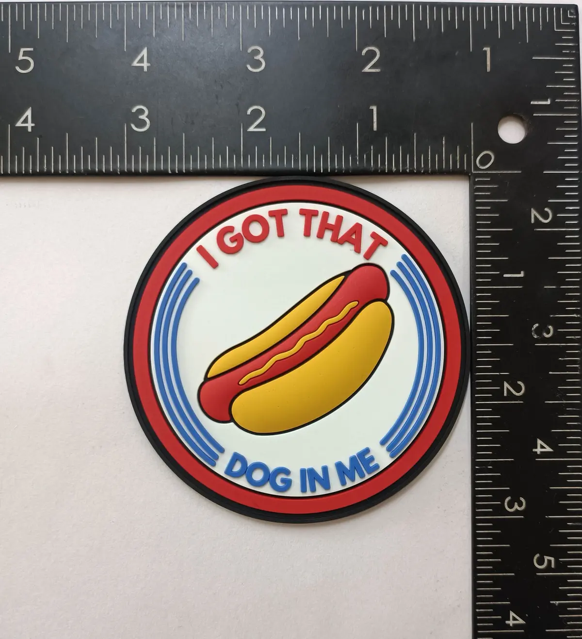 I Got That Dog In Me Pvc Shoulder Patch 1