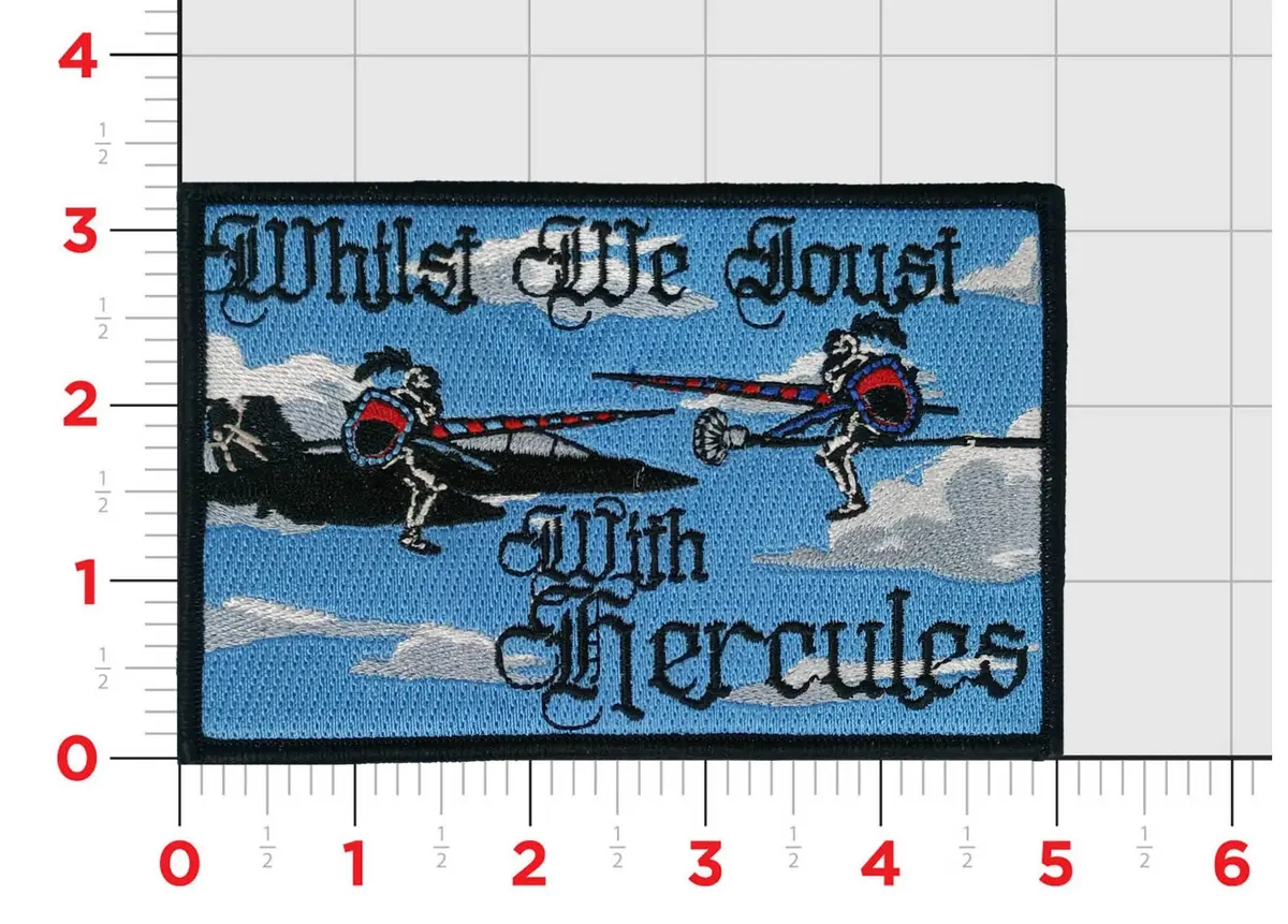 Vmgr-153 Whilst We Joust With Hercules, C-130 Refueling F-18 Patch 1