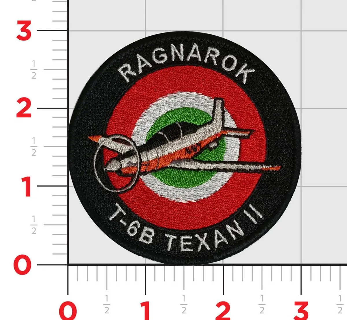 Official Italian Navy T-6 Ragnarok Shoulder Patch 1