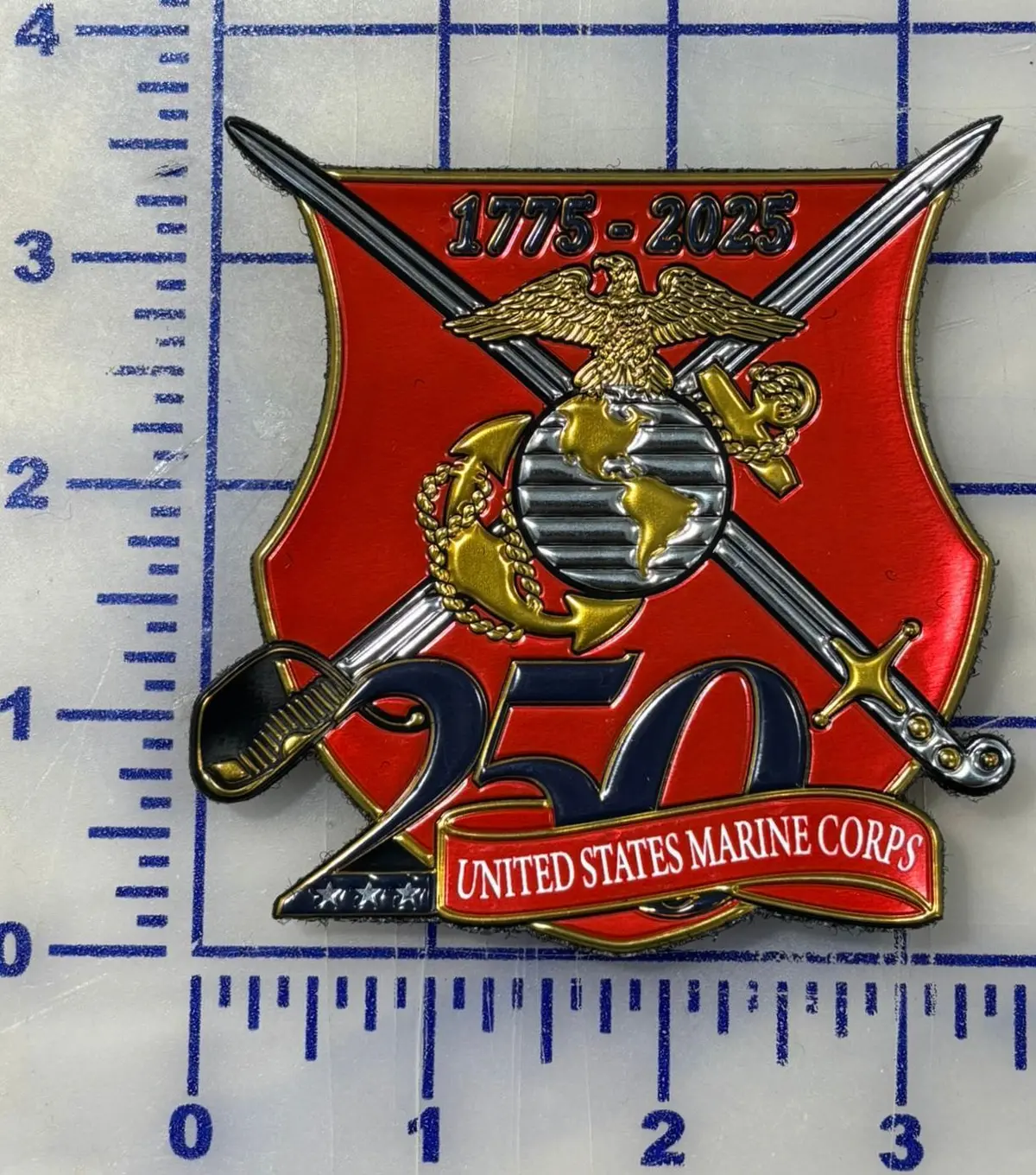 Officially Licensed Usmc 250Th Anniversary Patch 1