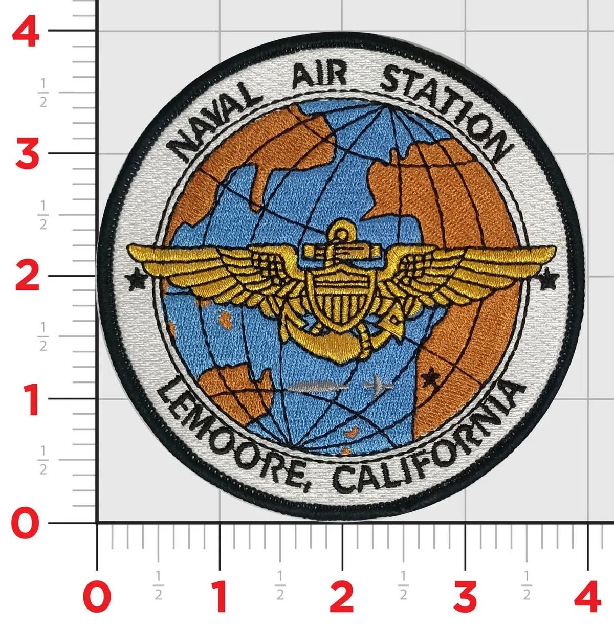 Officially Licensed Us Navy Nas Lemoore Patch 1