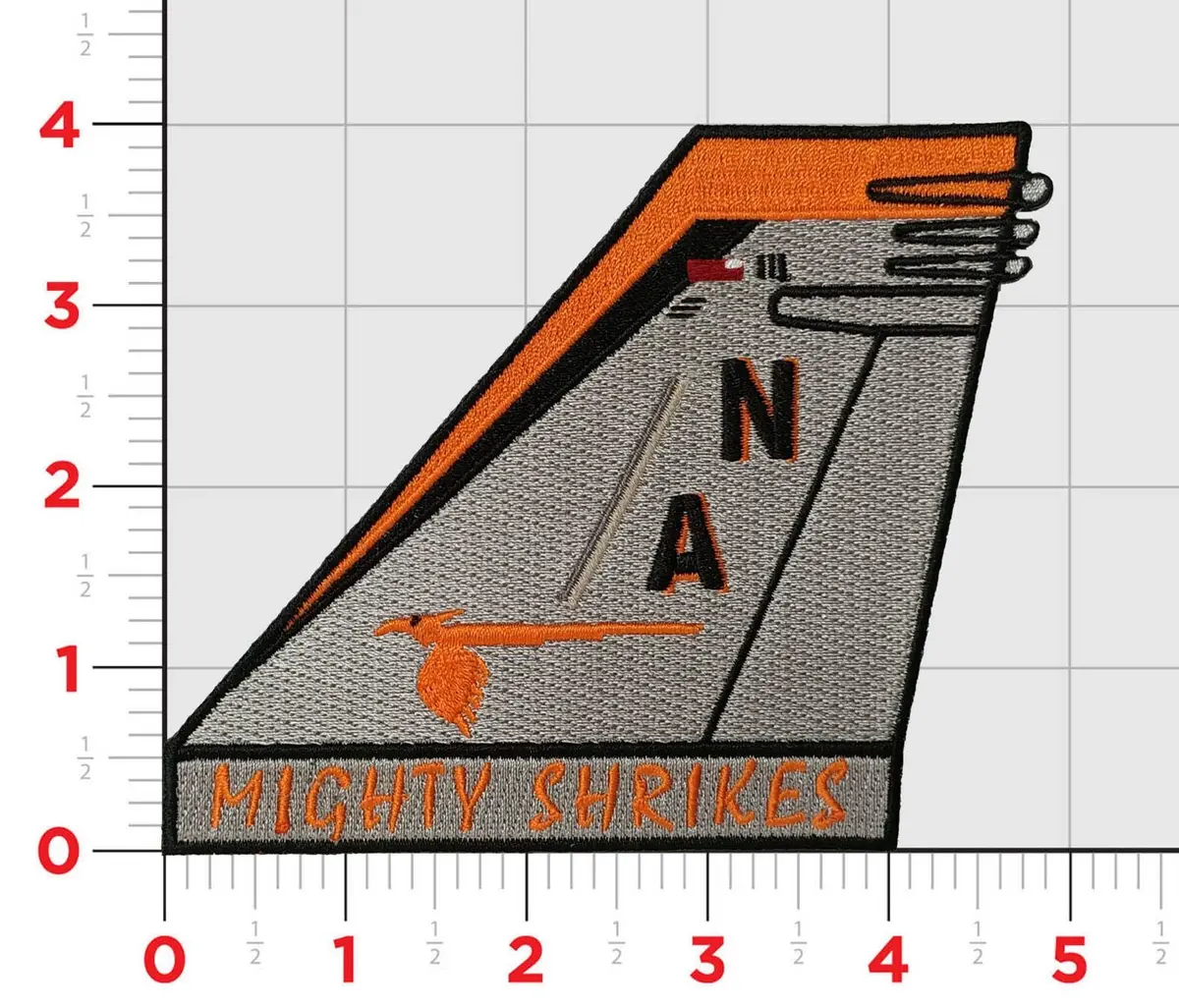 Official Vfa-94 Shrikes 2025 F/A-18 Tail Flash Patch 1