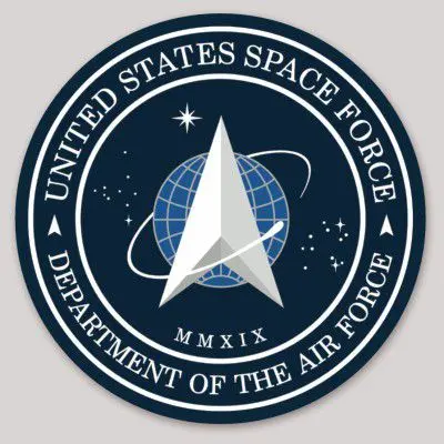 Officially Licensed Us Space Force Sticker 1