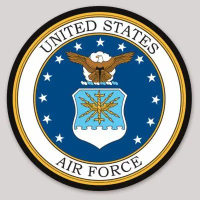 Officially Licensed Us Air Force Sticker 1