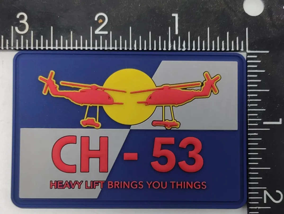 Ch-53 Heavy Lift Brings You Things Pvc Patch 1