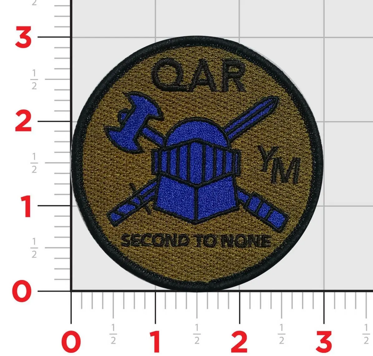 Official Vmm-365 Blue Knights Flightline Qual Shoulder Patches 2