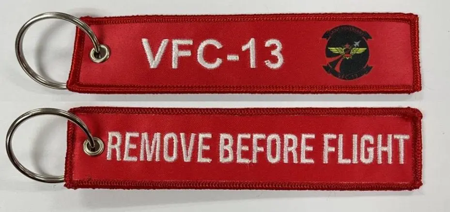 Official Vfc-13 Saint Adversary Remove Before Flight Key Rings 1