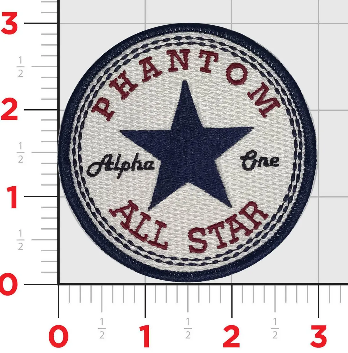 Official Vmu-3 Phantom Alpha One All Star Patch 1