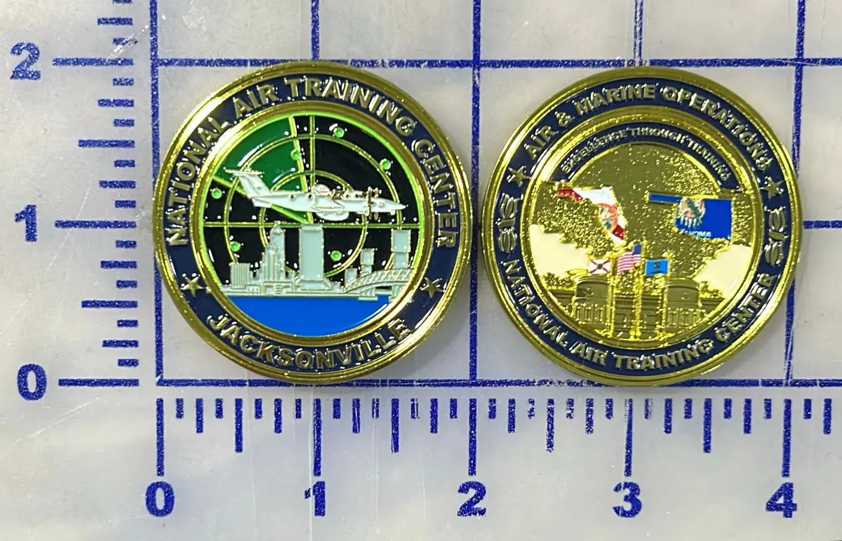 Official Cbp Natc Jacksonville Coin 1