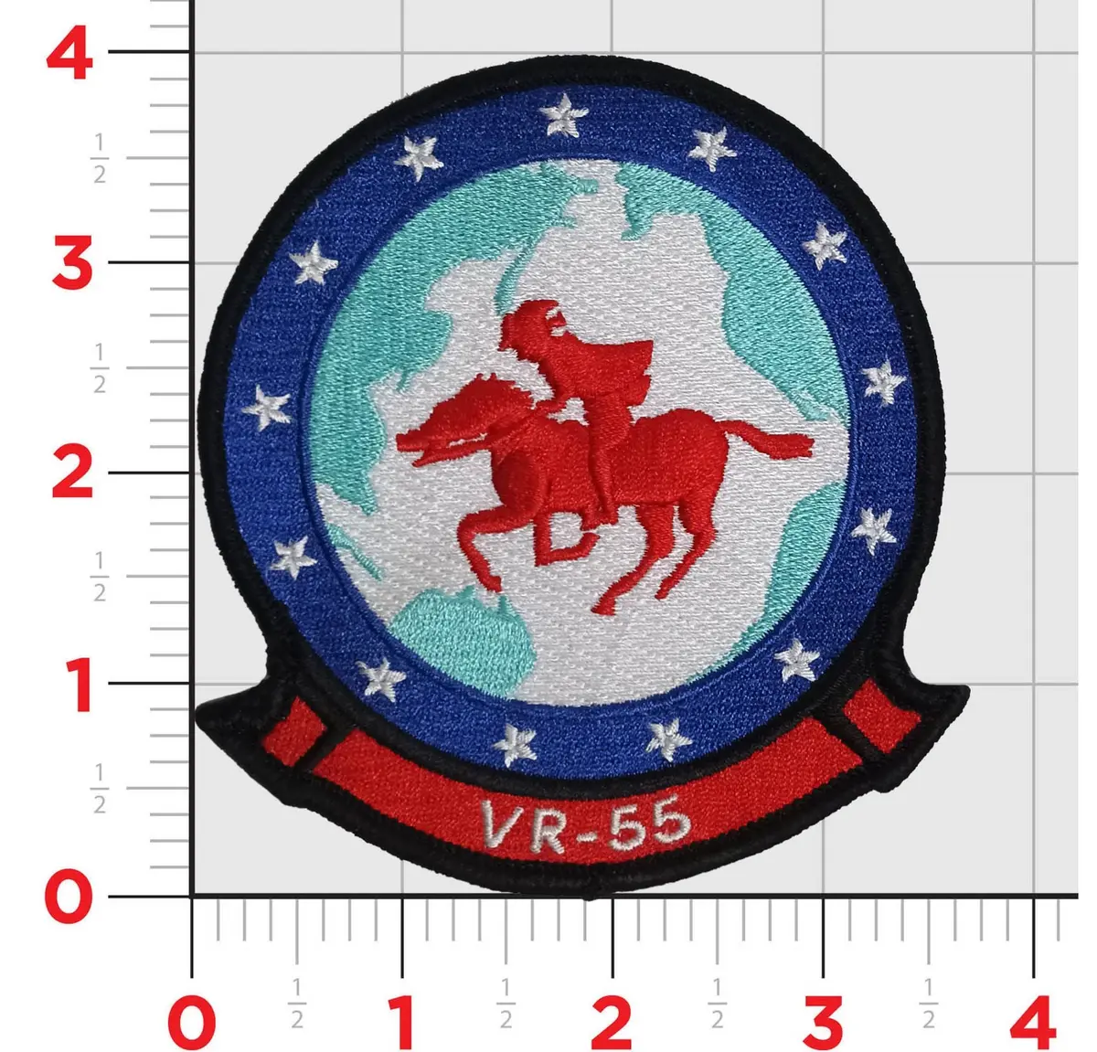 Officially Licensed Us Navy Vr-55 Minutemen Squadron Patches 1