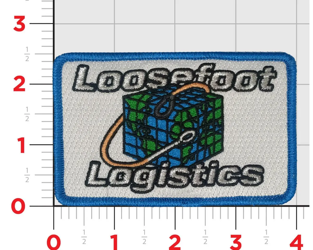 Official Hsc-8 Eightballers Loosefoot Logisitics Patch 1