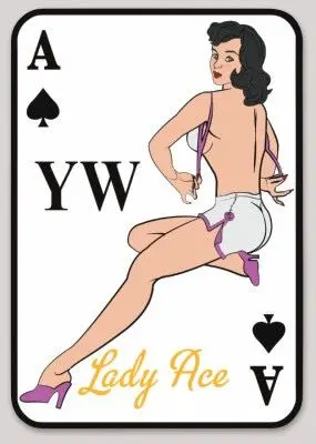 Official Hmm/Vmm-165 Lady Ace Sticker 1