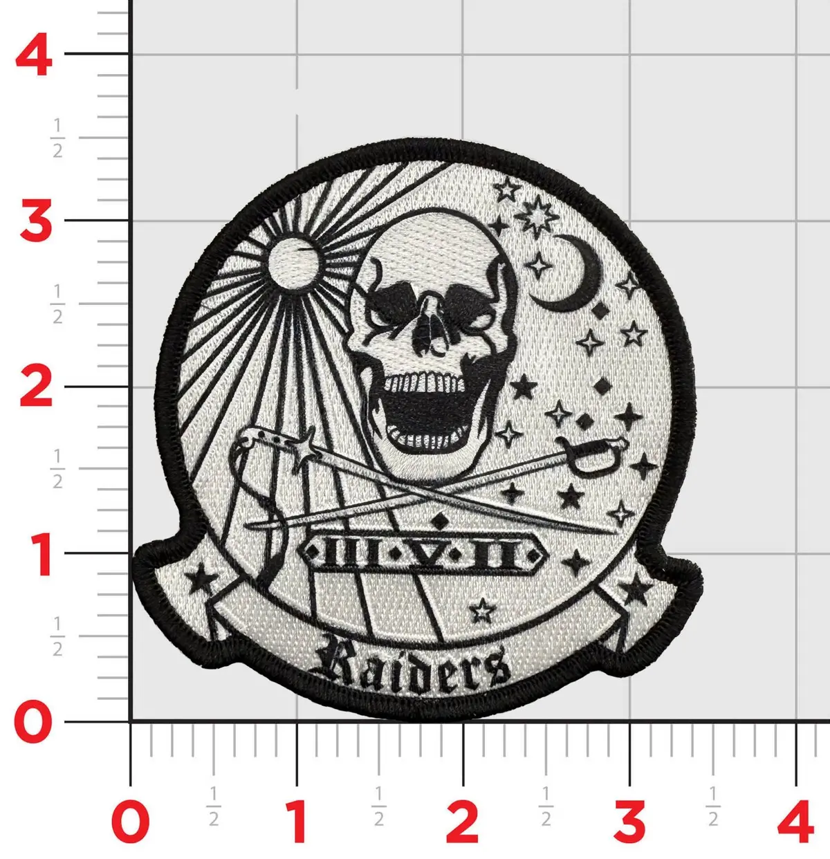 Official Vmgr-352 Raiders Skull Patch 1