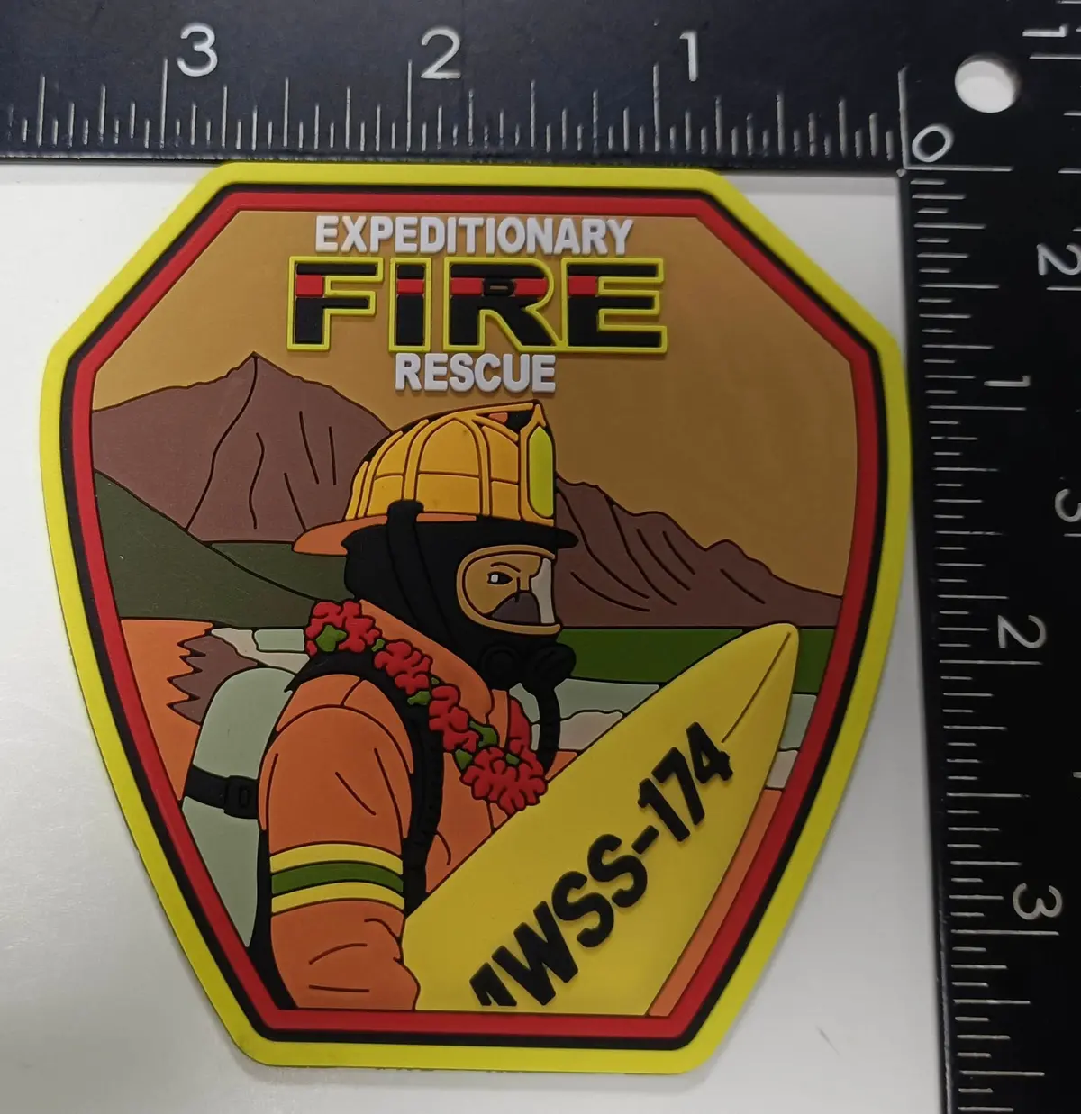 Official Mwss-174 Expeditionary Fire Rescue Patches 1