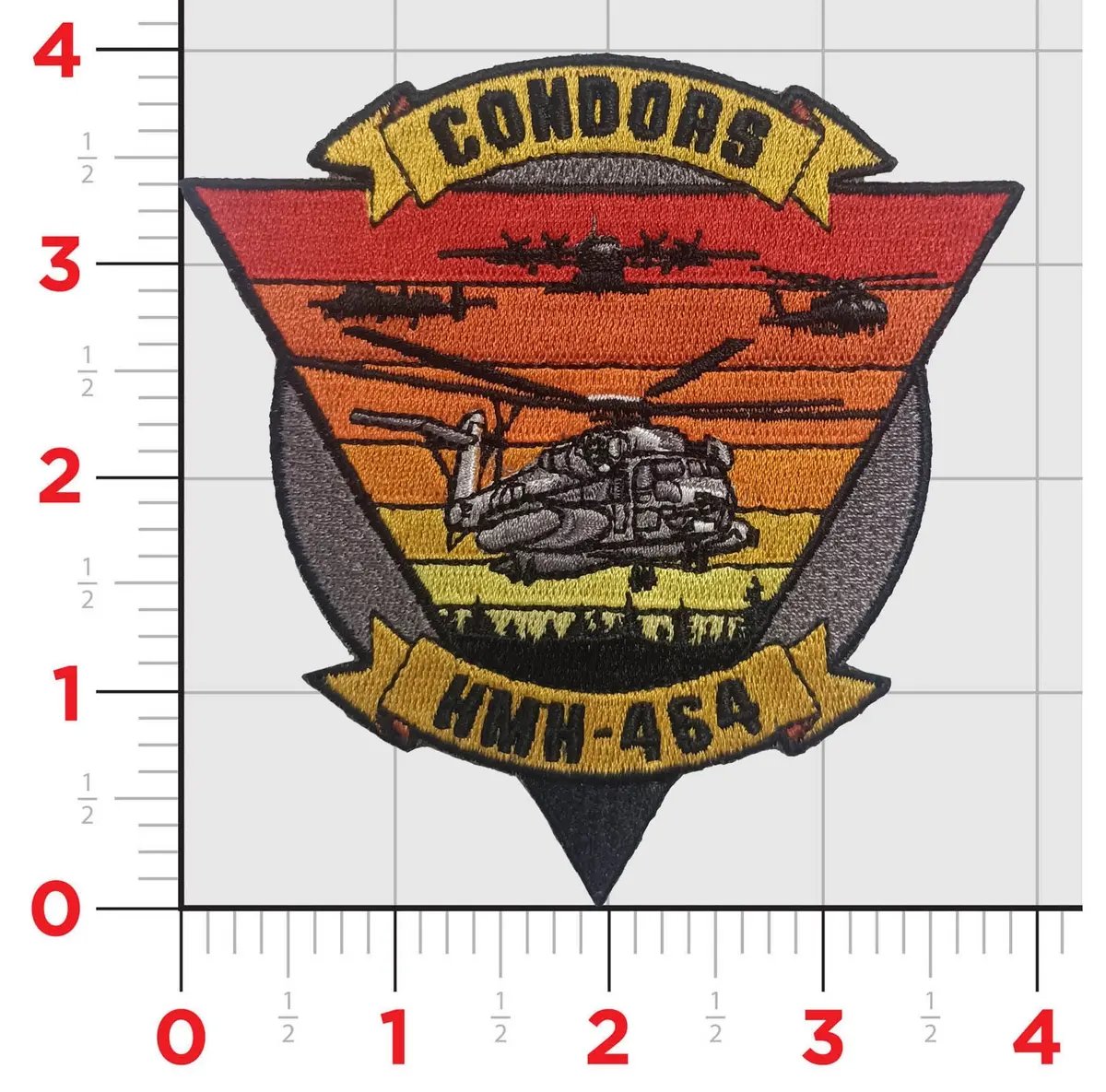Official Hmh-464 Condors Patch 1