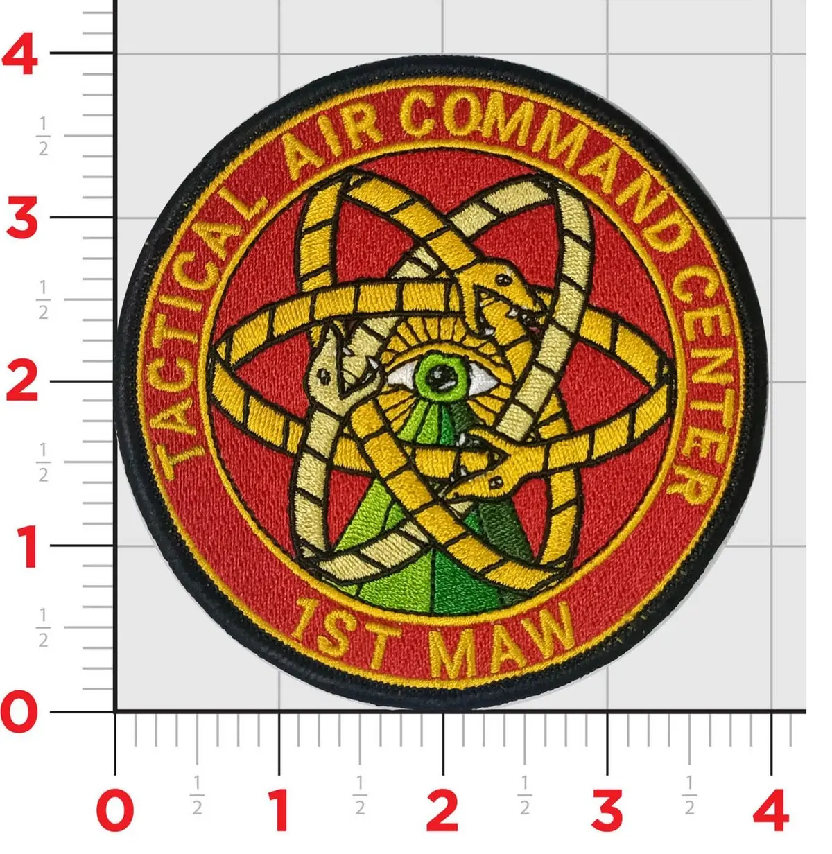 Official 1St Marine Air Wing Maw Tactical Air Command Center Patch 1