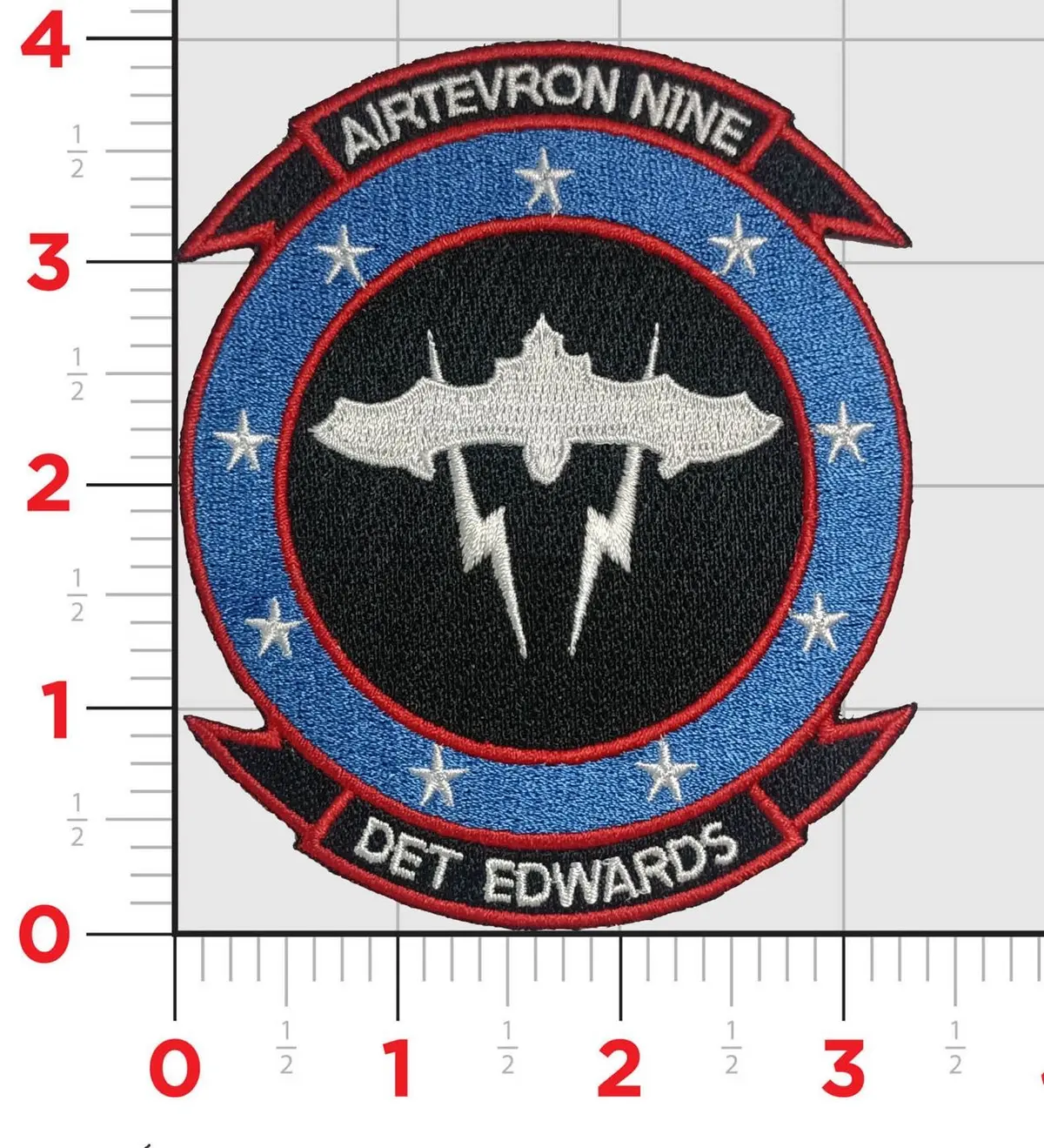 Officially Licensed Us Navy Vx-9 Vampires Det Edwards Command Patches 1