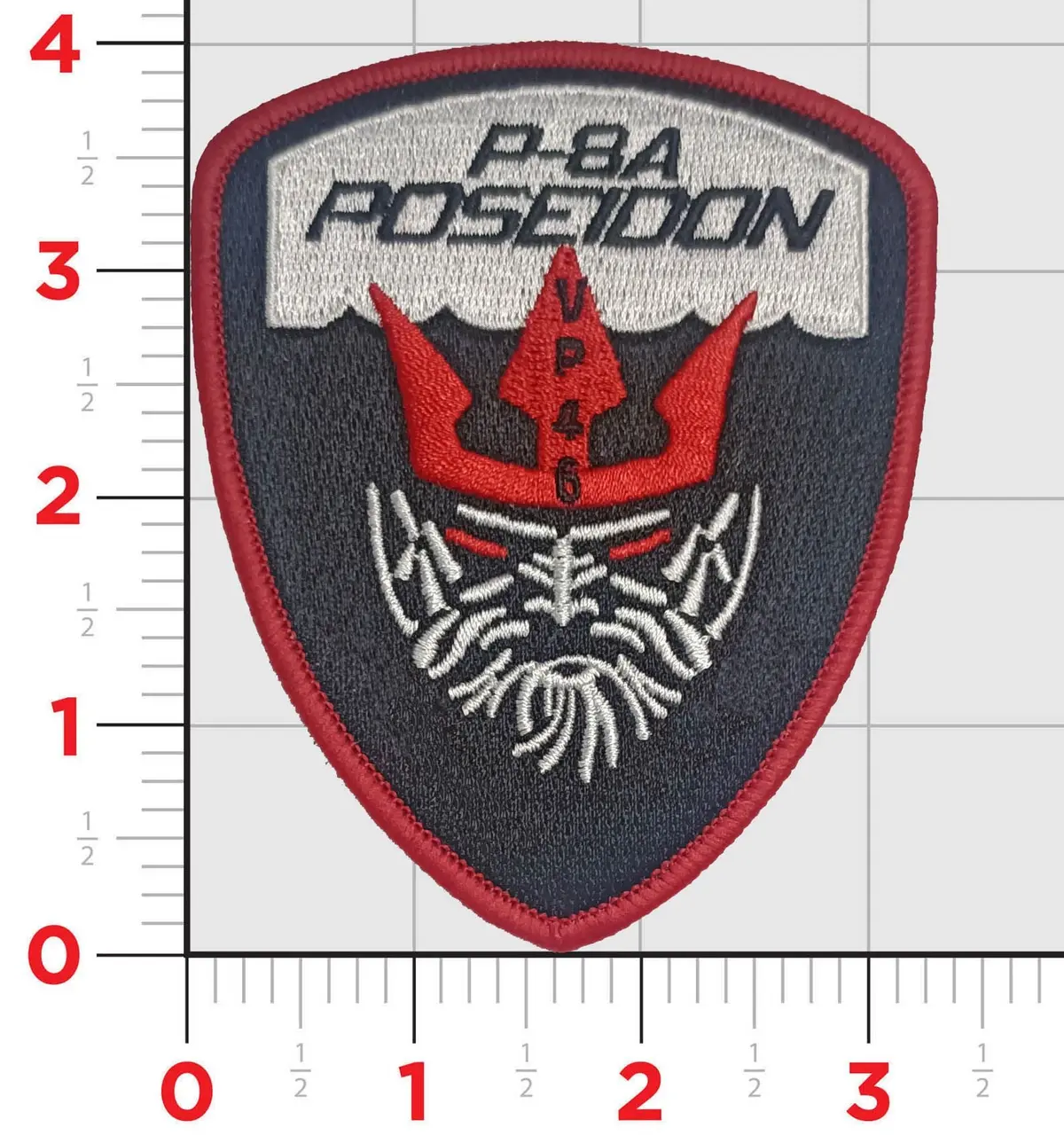 Official Vp-46 Grey Knights P-8 Poseidon Qual Patch 1