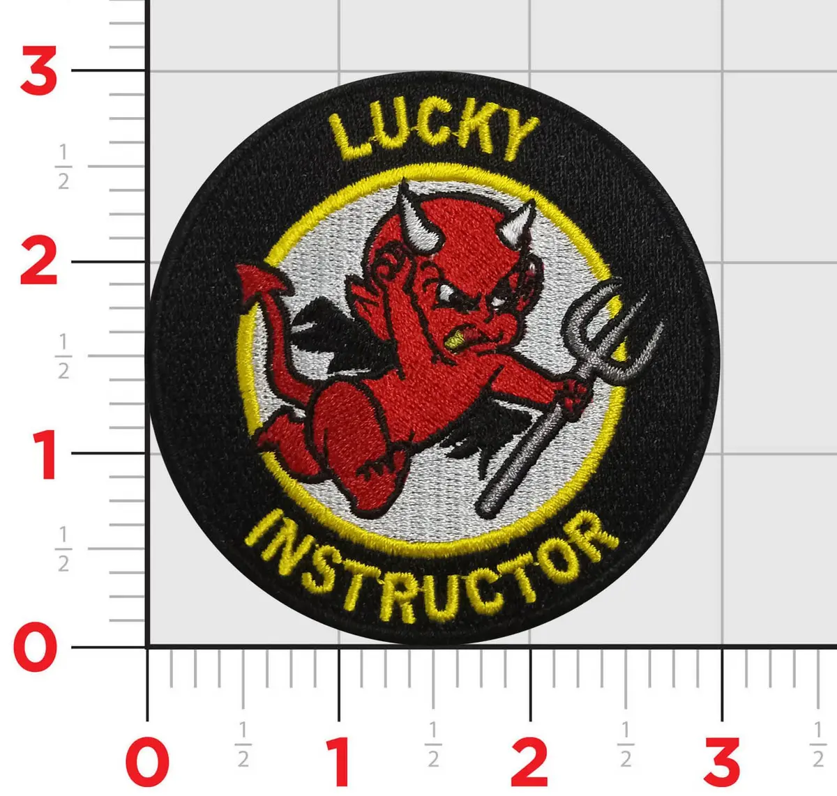 Official Ht-28 Hellions Lucky Instructor Patch 1