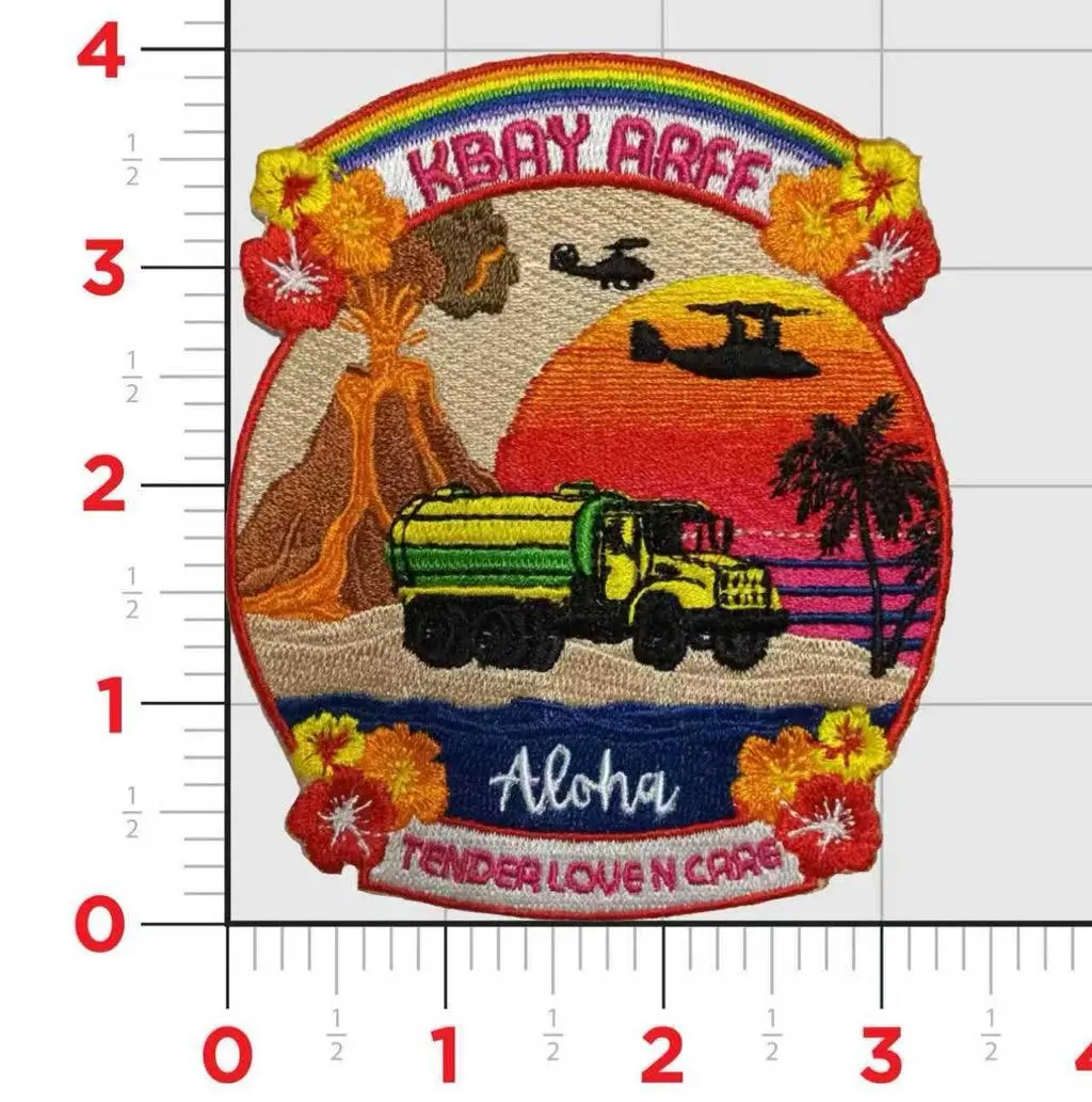 Official Kaneohe Bay Aircraft Rescue & Firefighting Patch 1