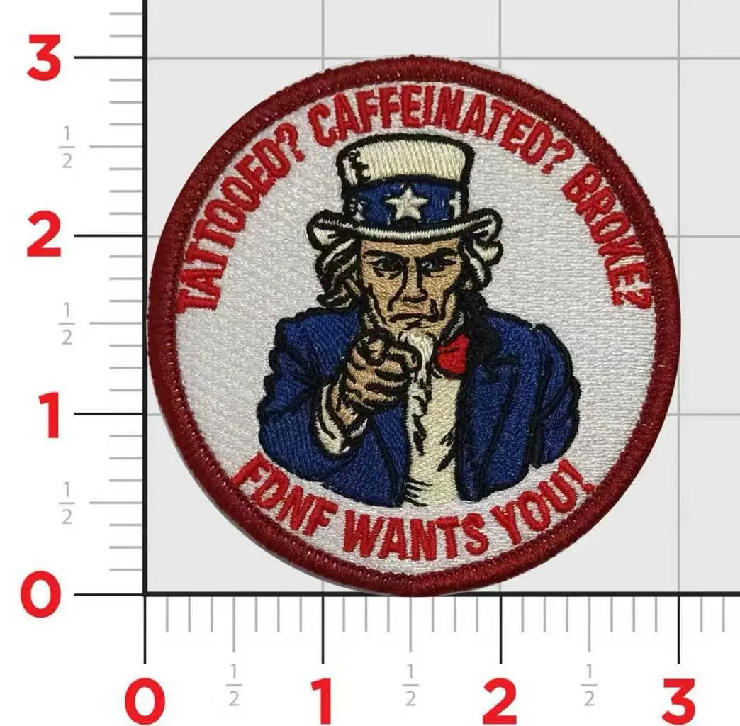 Official Vrm-30 Titans Fdnf Wants You Shoulder Patch 1