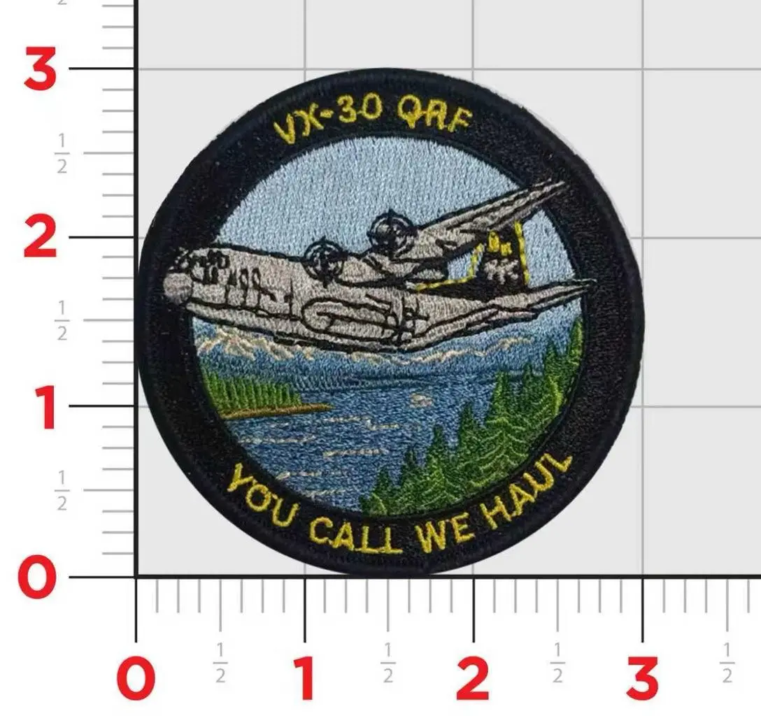 Official Vx-30 Bloodhounds C-130 Shoulder Patch 1