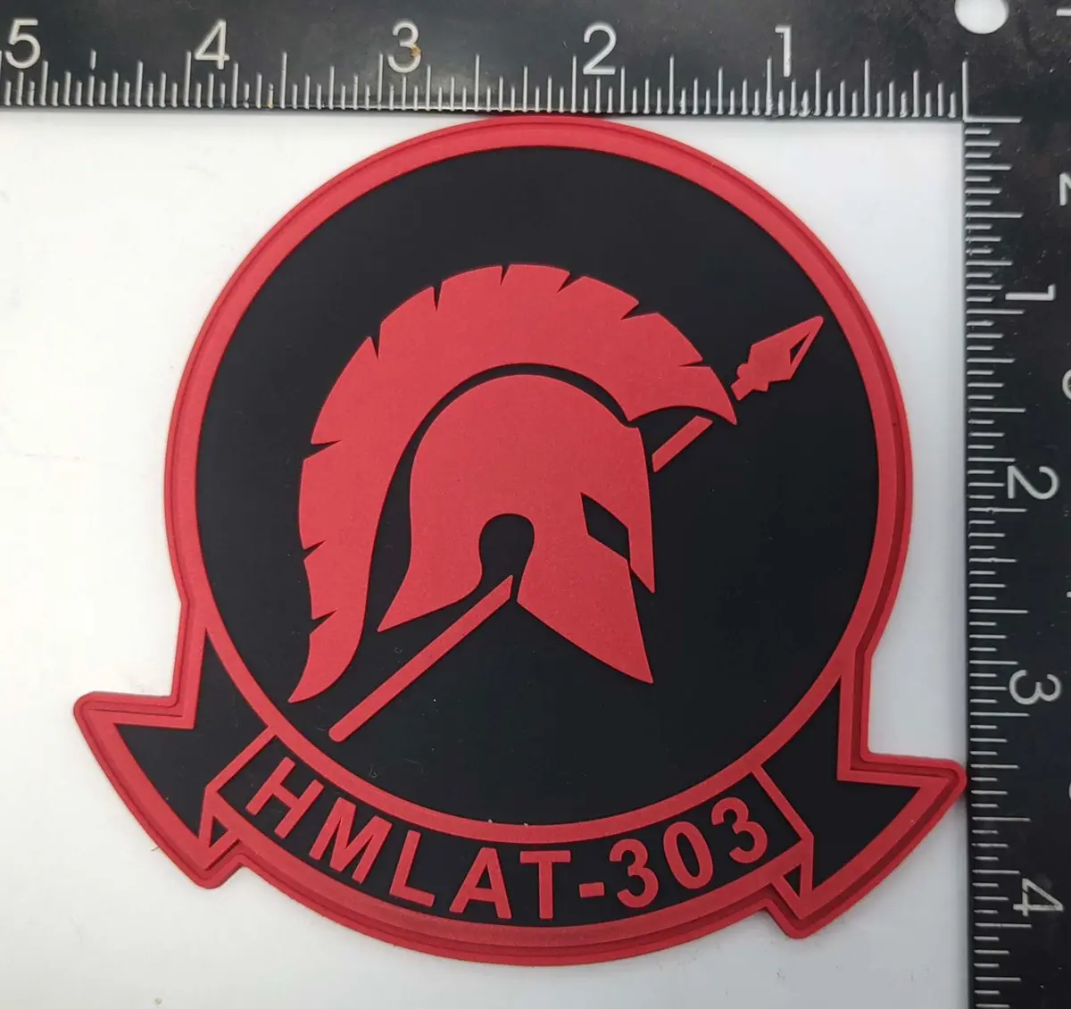 Officially Licensed Usmc Hmlat-303 Pvc Patches 2