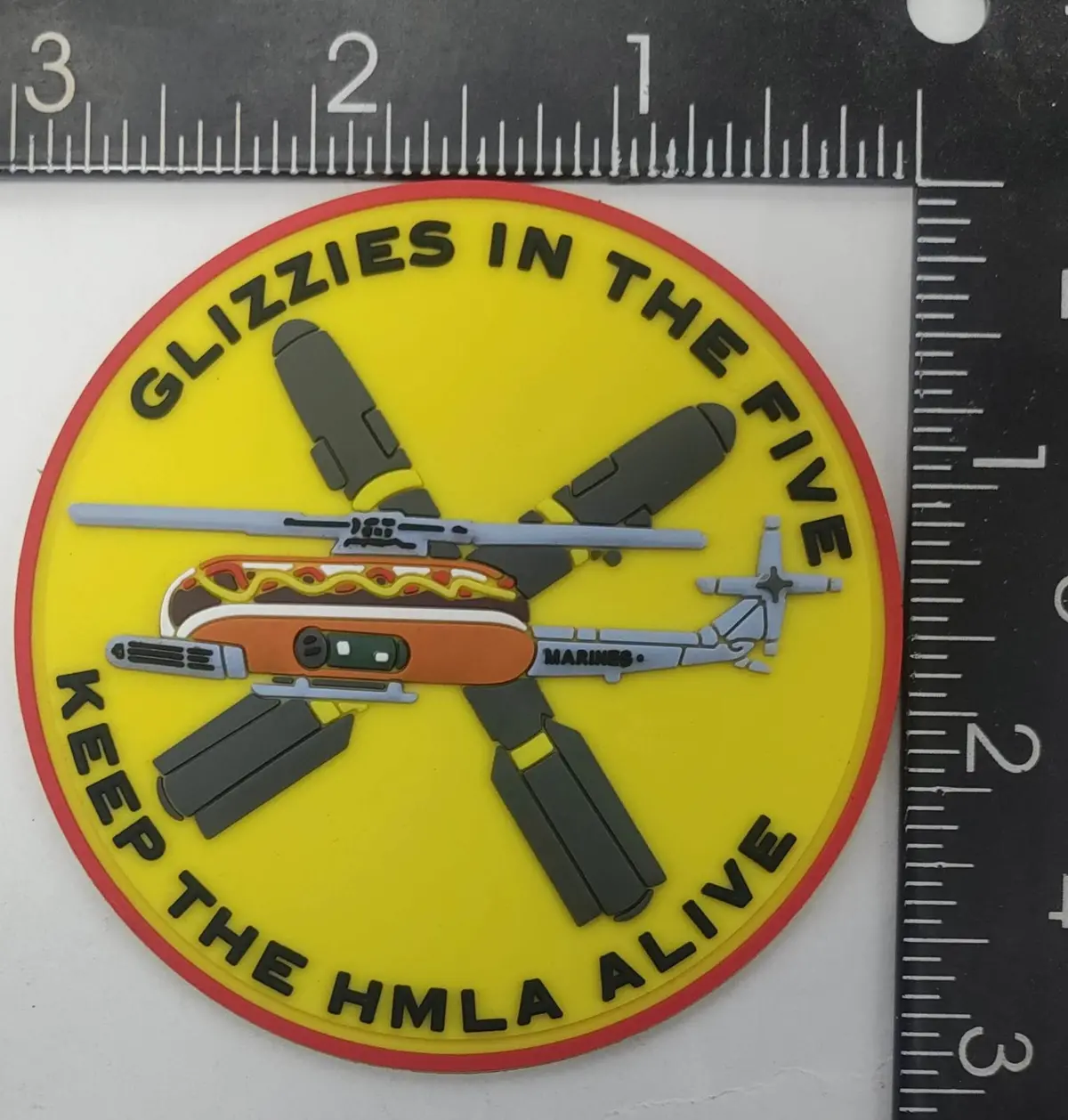 Official Hmla Glizzies Pvc Patch 1