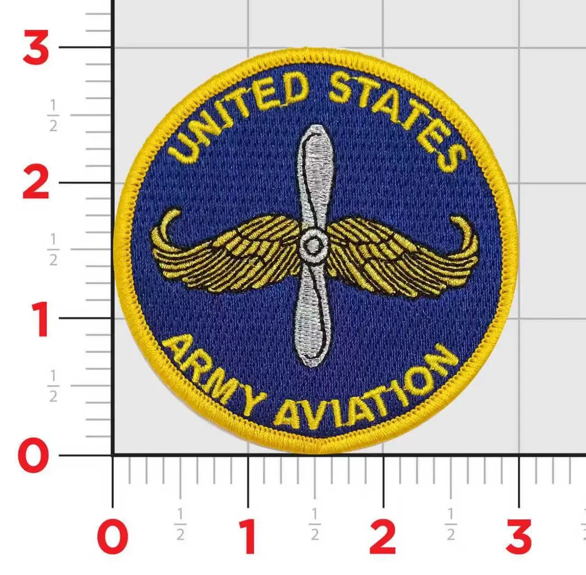 Us Army Aviation Mustache Rides Patch 1